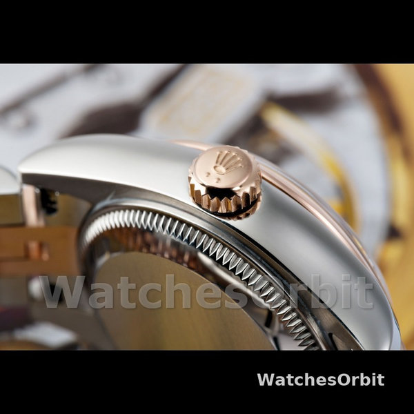 Rolex Datejust 179161 Stainless Steel and Everose Gold Steel Roman Dial 26MM Lady Replica Watch