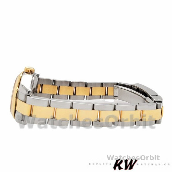 Rolex Datejust 179163 Champagne Dial Domed Dezel 26MM Lady Replica Watch