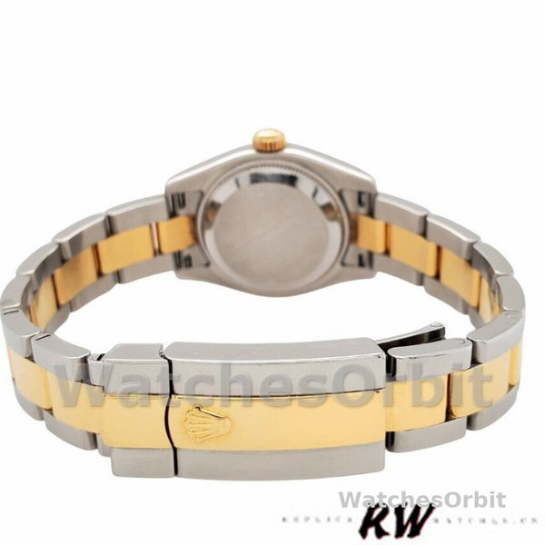 Rolex Datejust 179163 Champagne Dial Domed Dezel 26MM Lady Replica Watch