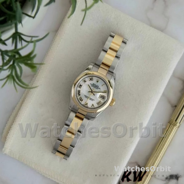 Rolex Datejust 179163 Mother of Pearl Roman Dial 26MM Lady Replica Watch