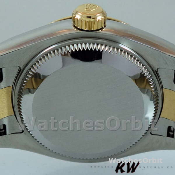 Rolex Datejust 179163 White Dial Diamond Domed Dezel 26MM Lady Replica Watch
