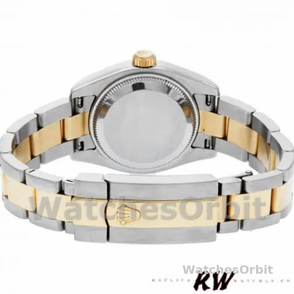 Rolex Datejust 179163 White Dial Diamond Domed Dezel 26MM Lady Replica Watch