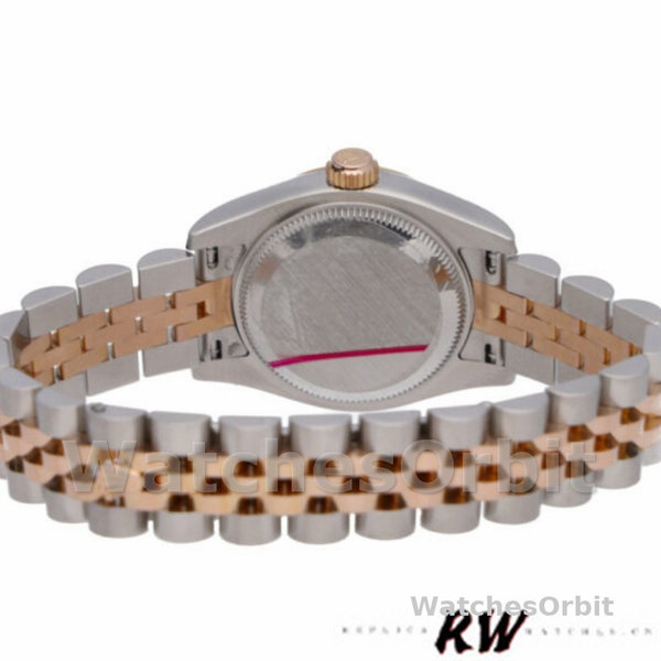 Rolex Datejust 179171 Silver Dial Fluted Bezel 26MM Lady Replica Watch