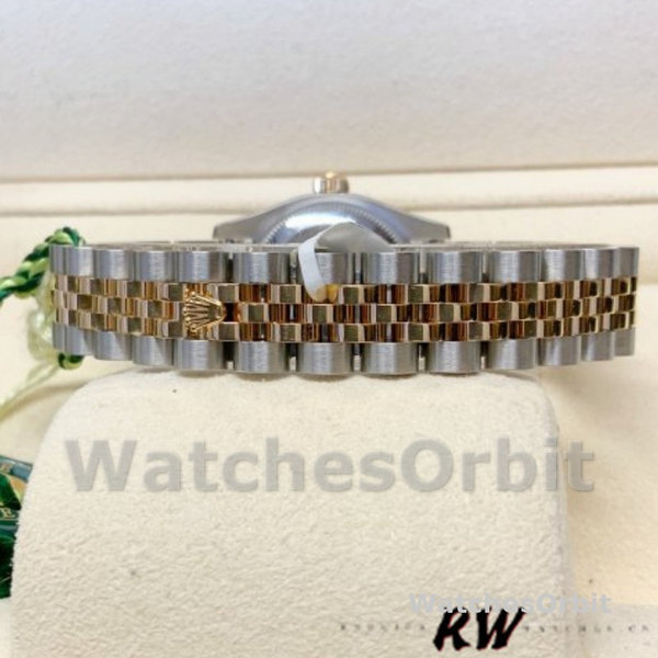 Rolex Datejust 179173 Ivory Sunbeam Diamond Dial Fluted Bezel 26MM Lady Replica Watch