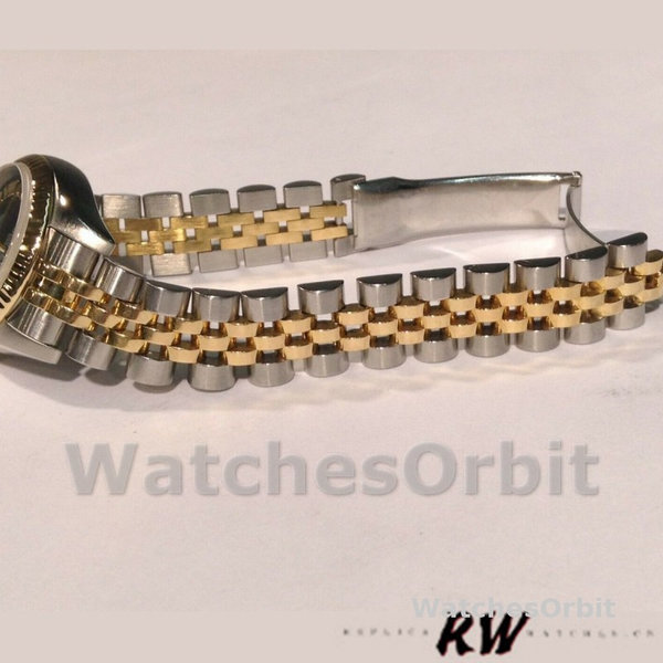 Rolex Datejust 179173 Sunbeam Silver Dial Fluted Bezel 26MM Lady Replica Watch
