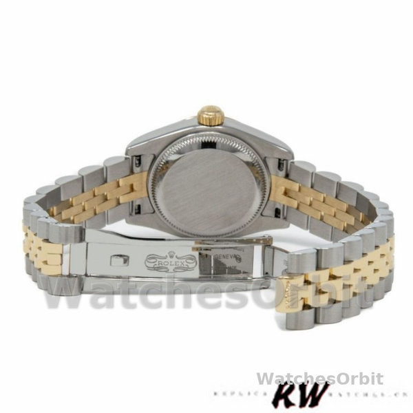 Rolex Datejust 179173 White Arabic Numerals Dial Fluted Bezel 26MM Lady Replica Watch