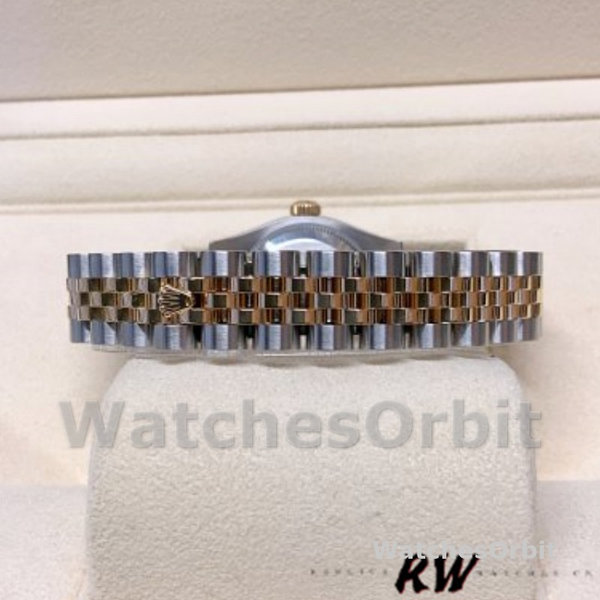 Rolex Datejust 179173 White Diamond Dial Fluted Bezel 26MM Lady Replica Watch