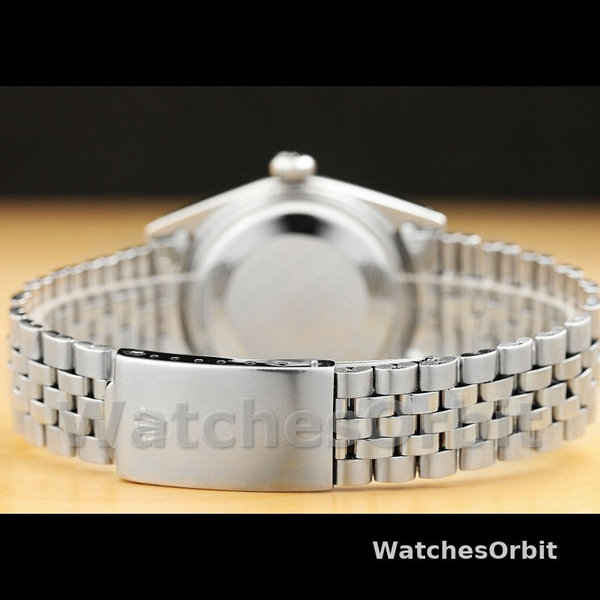 Rolex Datejust 179174 Rhodium Grey Diamond Dial Fluted Bezel 26MM Lady Replica Watch