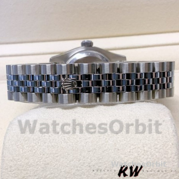 Rolex Datejust 179174 Silver Diamond Dial Fluted Bezel 26MM Lady Replica Watch