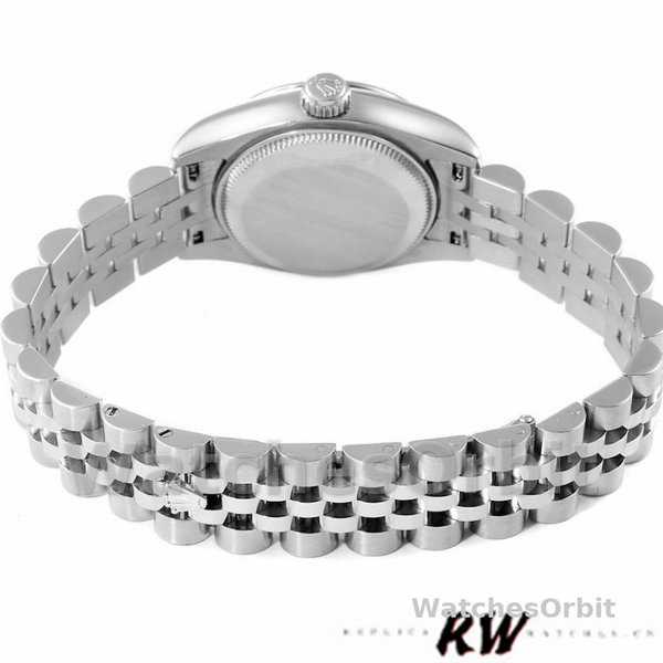Rolex Datejust 179174 Silver Roman Dial Fluted Bezel 26MM Lady Replica Watch