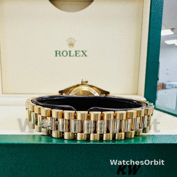 Rolex Datejust 179178 Mother of Pearl Diamonds Dial Yellow Gold 26MM Lady Replica Watch