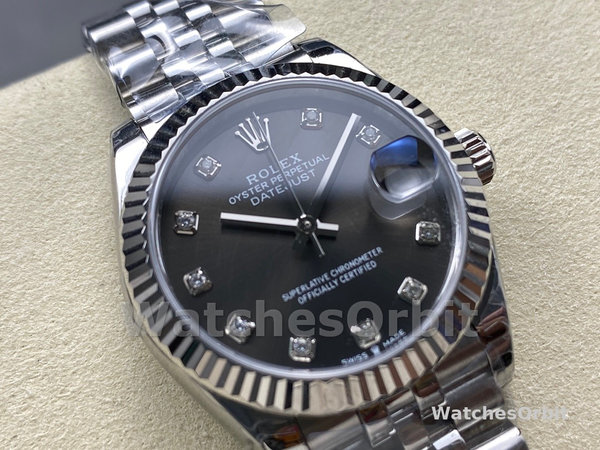 Rolex Datejust 278274 0008 Dark Grey 31mm Dial Jubilee Women's Watch