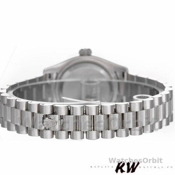 Rolex Datejust 279166 Dark Grey Roman Numeral Dial Domed Bezel 28mm Lady Replica Watch