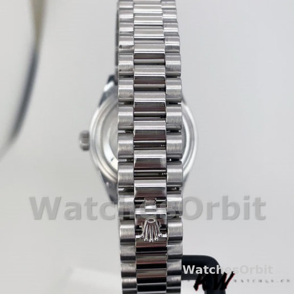 Rolex Datejust 279166 Pink Roman Numeral Dial Domed Bezel 28mm Lady Replica Watch