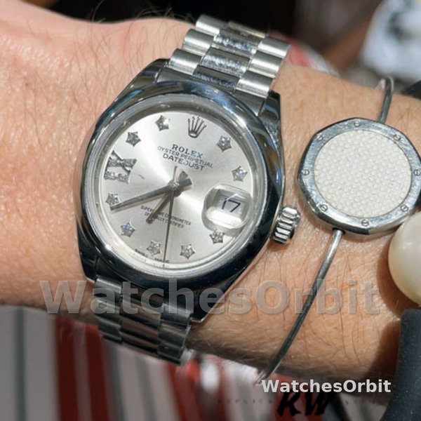 Rolex Datejust 279166 Silve Dial Diamond Domed Bezel 28mm Lady Replica Watch