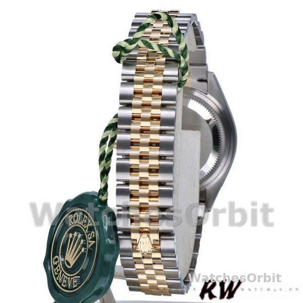 Rolex Datejust 279173 Champagne Roman Numeral Dial Fluted Bezel 28mm Lady Replica Watch
