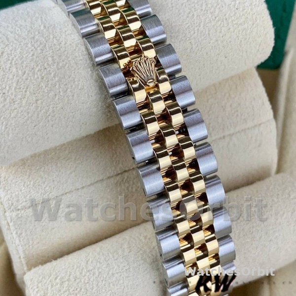 Rolex Datejust 279173 Silver Diamond Dial Fluted Bezel 28mm Lady Replica Watch