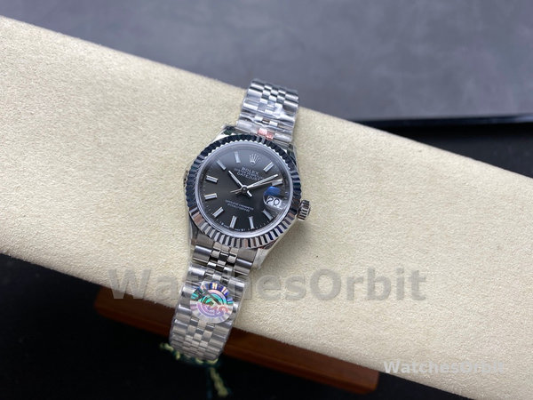 Rolex Datejust 279174 0011 28 mm Dark Grey Dial Women's Watch