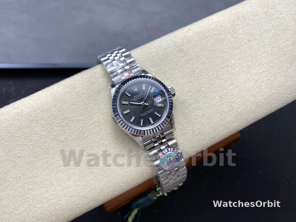 Rolex Datejust 279174 0011 28 mm Dark Grey Dial Women's Watch