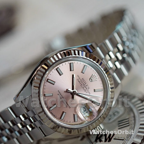 Rolex Datejust 279174 Stainless Steel Pink Index Dial 28mm Lady Replica Watch
