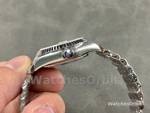 Rolex Datejust 279174 Stainless Steel Silver Roman Numeral Dial 28mm Lady Replica Watch