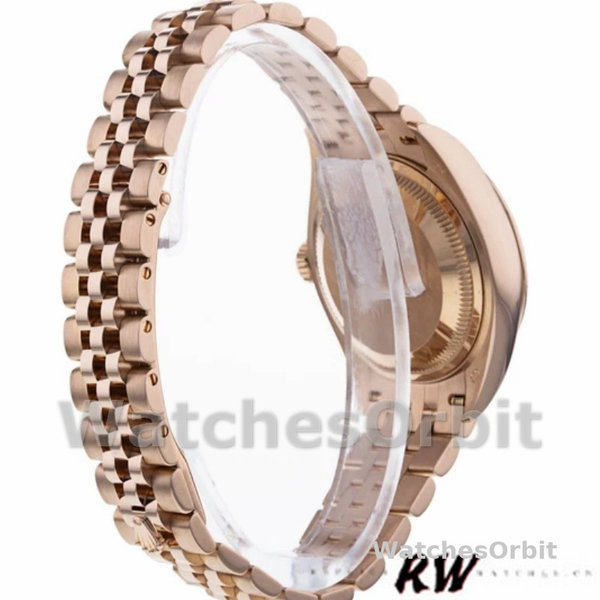Rolex Datejust 279175 Diamond Pave Dial Rose Gold 28mm Lady Replica Watch