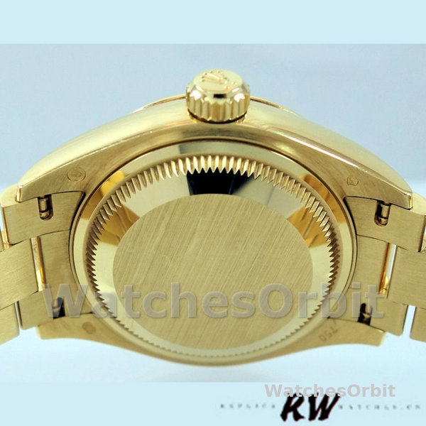 Rolex Datejust 279178 Champagne Diamond Dial Yellow Gold 28mm Lady Replica Watch