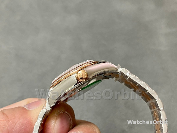 Rolex Datejust 28 Oystersteel and Everose Gold m279381rbr 0027 Women's Watch