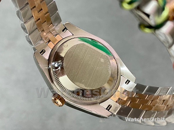 Rolex Datejust 28 Rose Dial Purple Gold m279381rbr 0015 Lady Watch