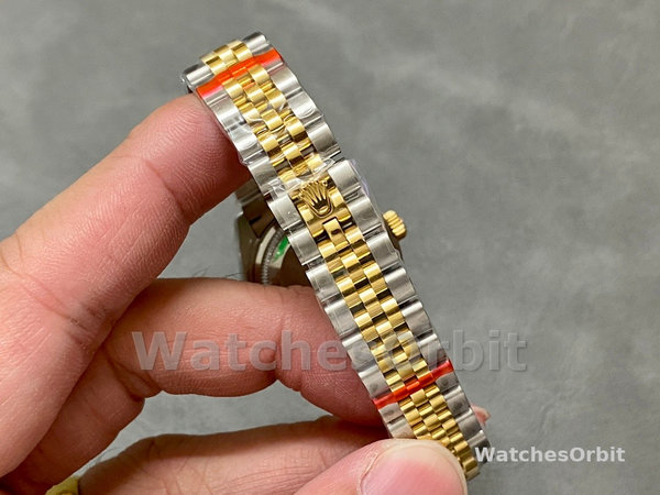 Rolex Datejust 28mm Stainless Steel and Yellow Gold m279173 0011 Women's Watch