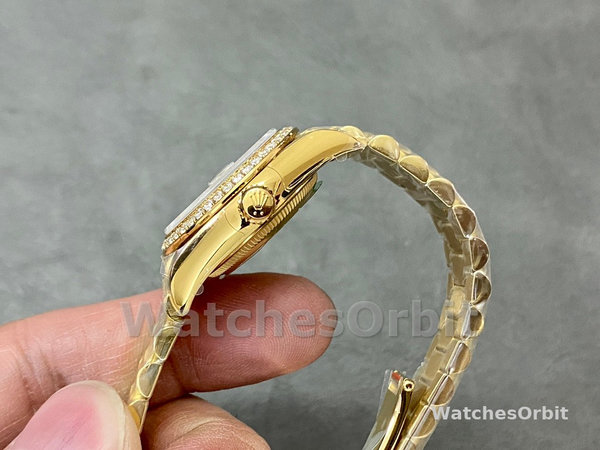 Rolex Datejust 28mm Yellow Gold MOP Dial M279138RBR 0015 Women's Watch
