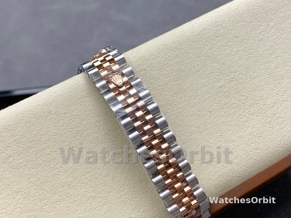 Rolex Datejust 31 Aubergine Pave Roman Dial M278271 0020 Women's Watch