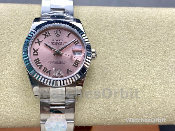 Rolex Datejust 31 Fluted Bezel Oyster Bracelet 278274 0023 Women's Watch