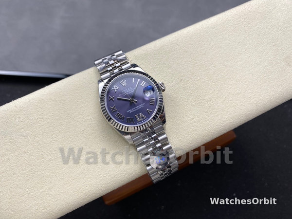 Rolex Datejust 31 Purple Dial Jubilee Bracelet 278274 0026 Women's Watch