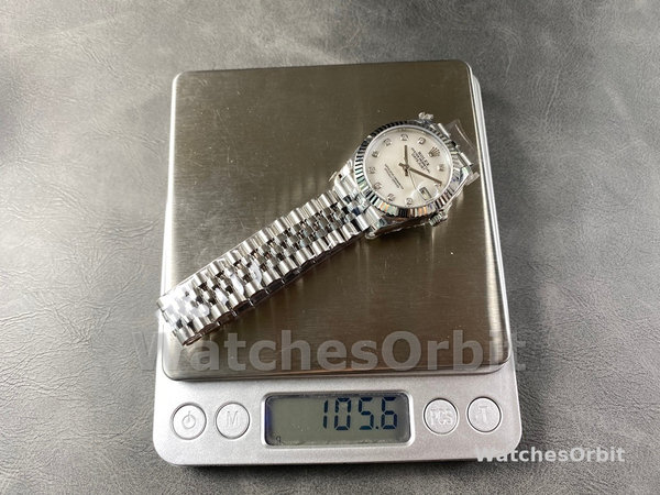 Rolex Datejust 31 Steel & 18K White Gold 278274 0006 Women's Watch