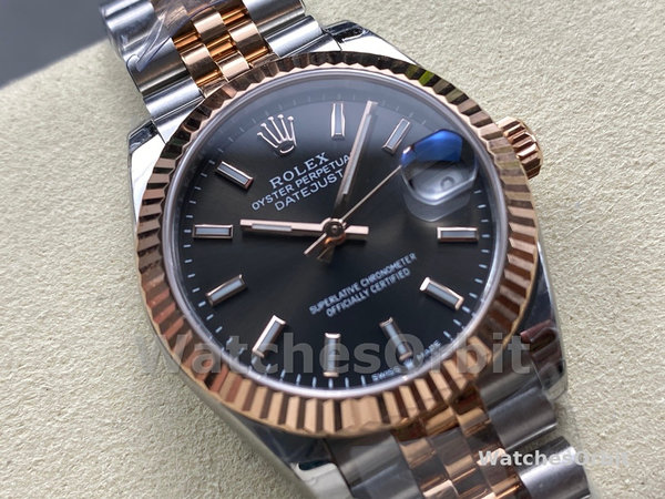 Rolex Datejust 31 Two Tone Fluted Slate Jubilee 278271 0018