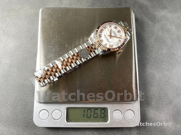 Rolex Datejust 31 White Roman Numeral Dial 278271 0002 Watch