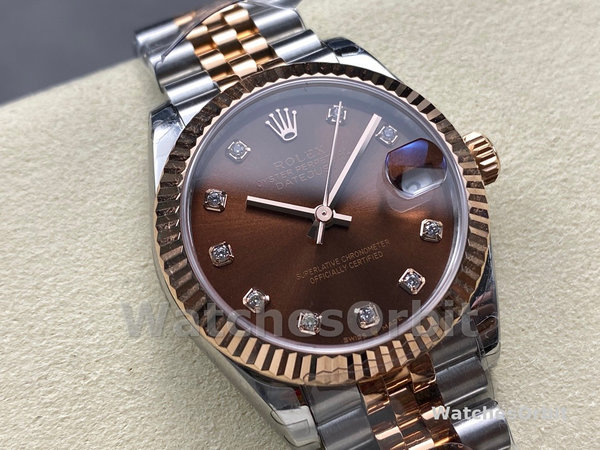 Rolex Datejust 31mm 278271 0028 Two Tone Jubilee Bracelet Fluted Bezel