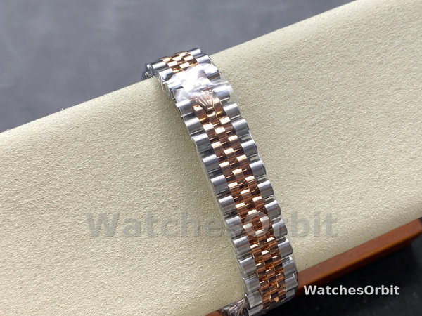 Rolex Datejust 31mm Rose Gold 278271 0004 Chocolate Roman VI Jubilee