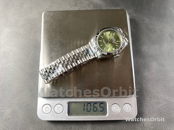 Rolex Datejust 31mm Stainless Steel 278274 0018 Mint Green Index Jubilee