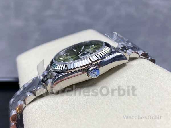 Rolex Datejust 31mm Stainless Steel 278274 0018 Mint Green Index Jubilee