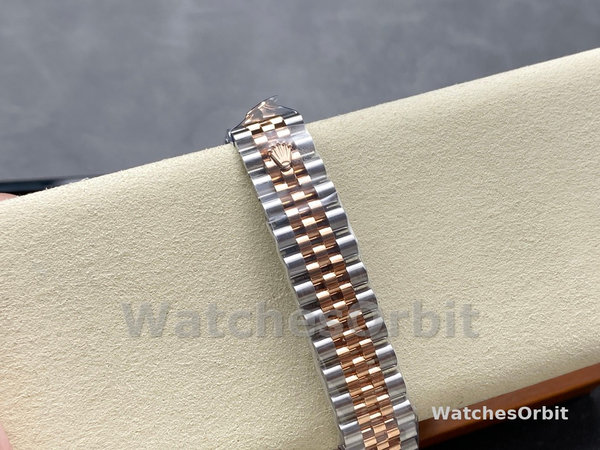 Rolex Datejust 31mm Stainless Steel and Rose Gold 278381RBR Mop Diamond Jubilee