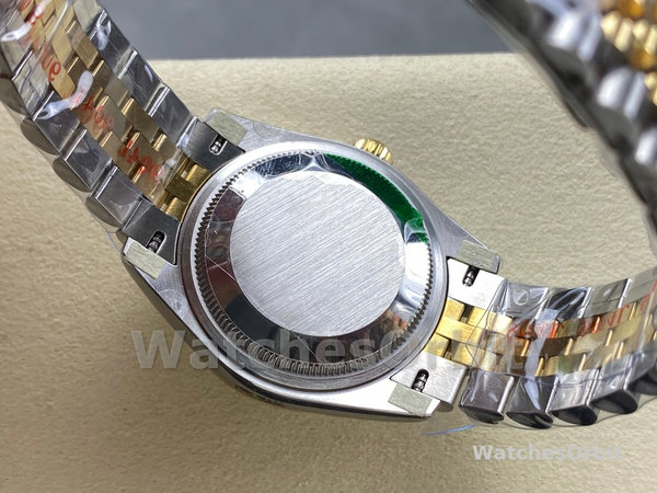 Rolex Datejust 31mm Stainless Steel and Yellow Gold 278273 0003 Green Jubilee