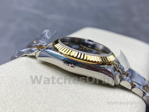 Rolex Datejust 31mm Stainless Steel and Yellow Gold 278273 0018 Grey VI Roman Jubilee