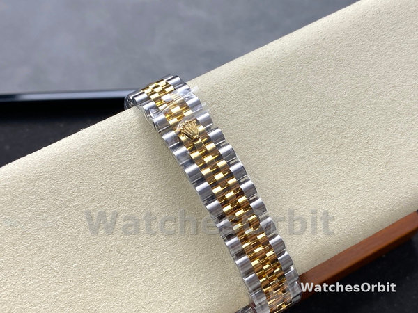 Rolex Datejust 31mm Stainless Steel and Yellow Gold 278273 0022 Grey Diamond Jubilee