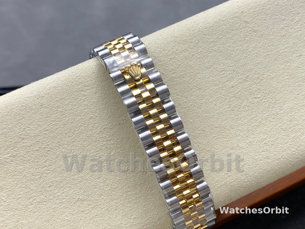 Rolex Datejust 31mm Stainless Steel and Yellow Gold 278383RBR 0014 Champagne Index Jubilee
