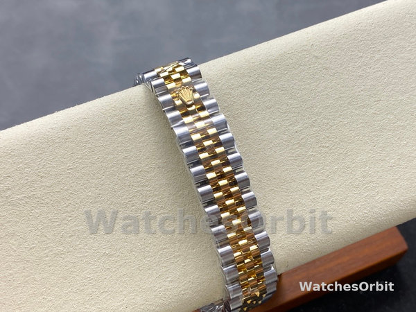 Rolex Datejust 31mm Stainless Steel and Yellow Gold 278383RBR 0026 Champagne Diamond Jubilee