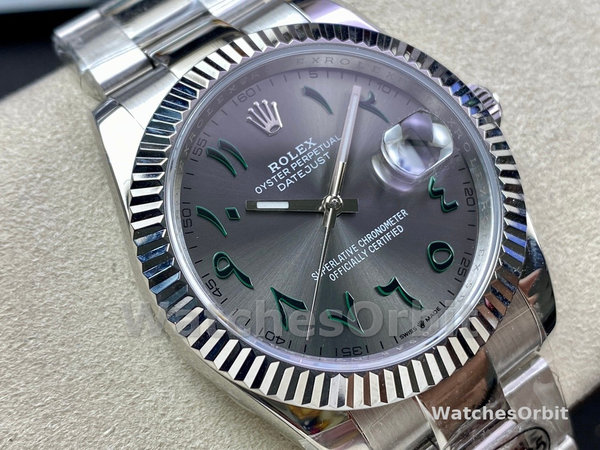 Rolex Datejust 36 Wimbledon Dial Midsize M126234 0046 Luxury Unisex Watch