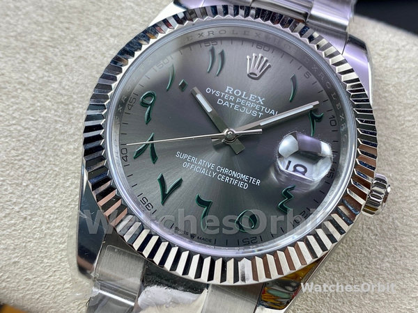 Rolex Datejust 36 Wimbledon Dial Midsize M126234 0046 Luxury Unisex Watch