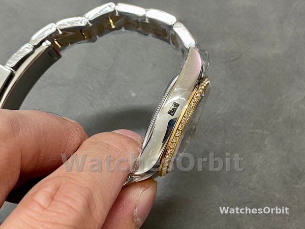 Rolex Datejust 36 Yellow Gold Black Dial m126283rbr 0008